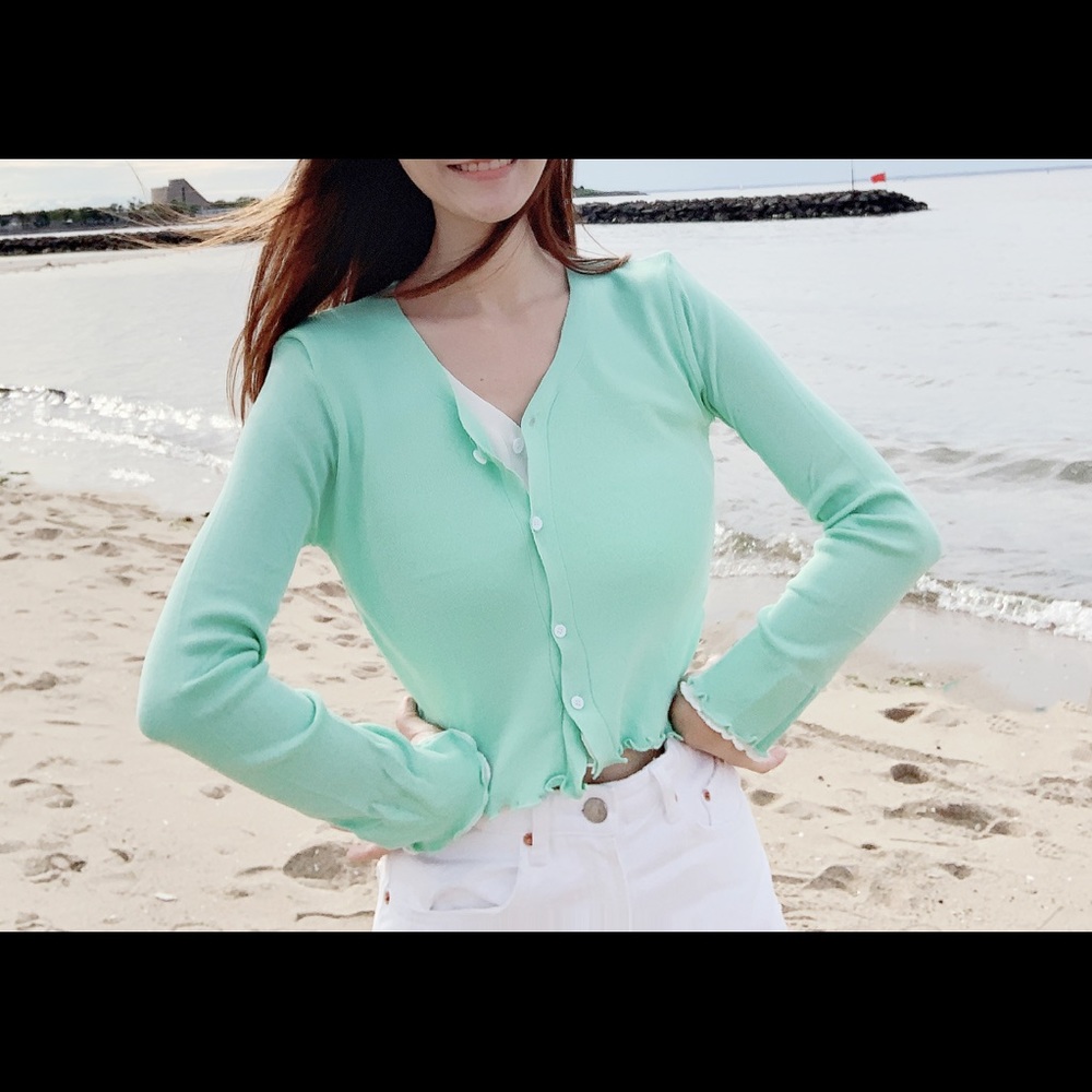 Cardigans pink/mint - Picture 3 of 3